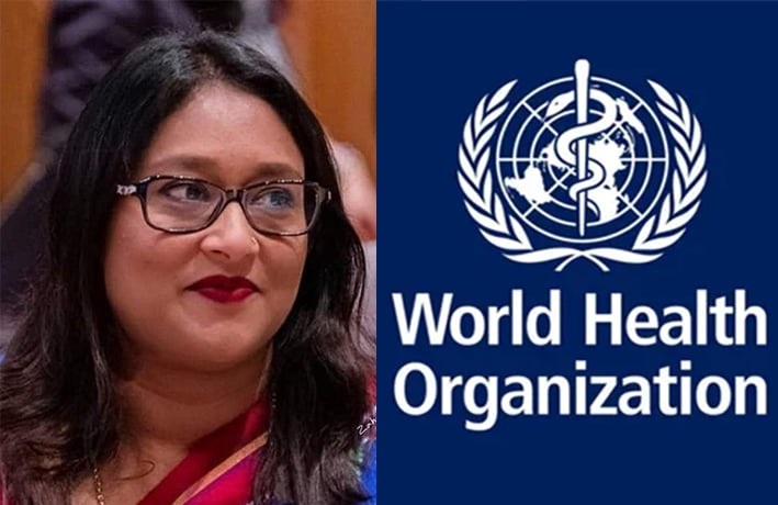 ডাব্লিউএইচও আঞ্চলিক পরিচালক হিসেবে নির্বাচিত হয়েছেন প্রধানমন্ত্রী কন্যা সায়মা ওয়াজেদ